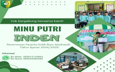 PENERIMAAN PESERTA DIDIK BARU MADRASAH (PPDBM) – 2024/2025